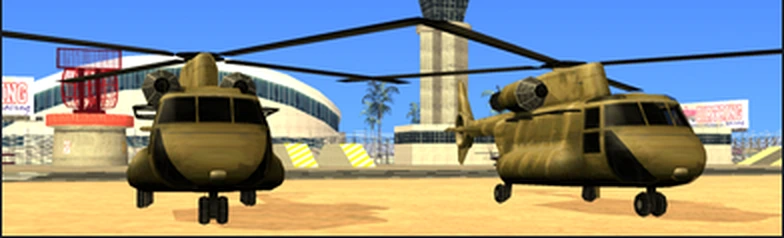 Zwei Cargobob-Hubschrauber