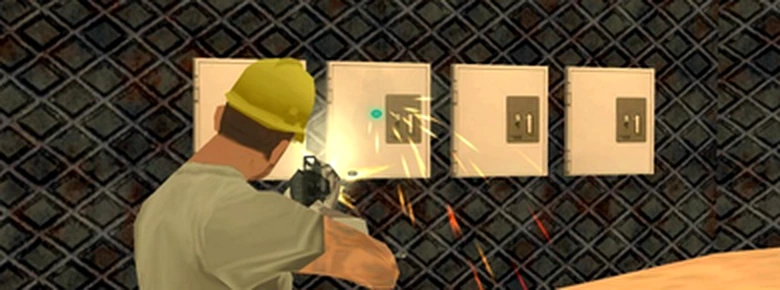 Spieler zerstört Tresore eines rivalisierenden Bunkers